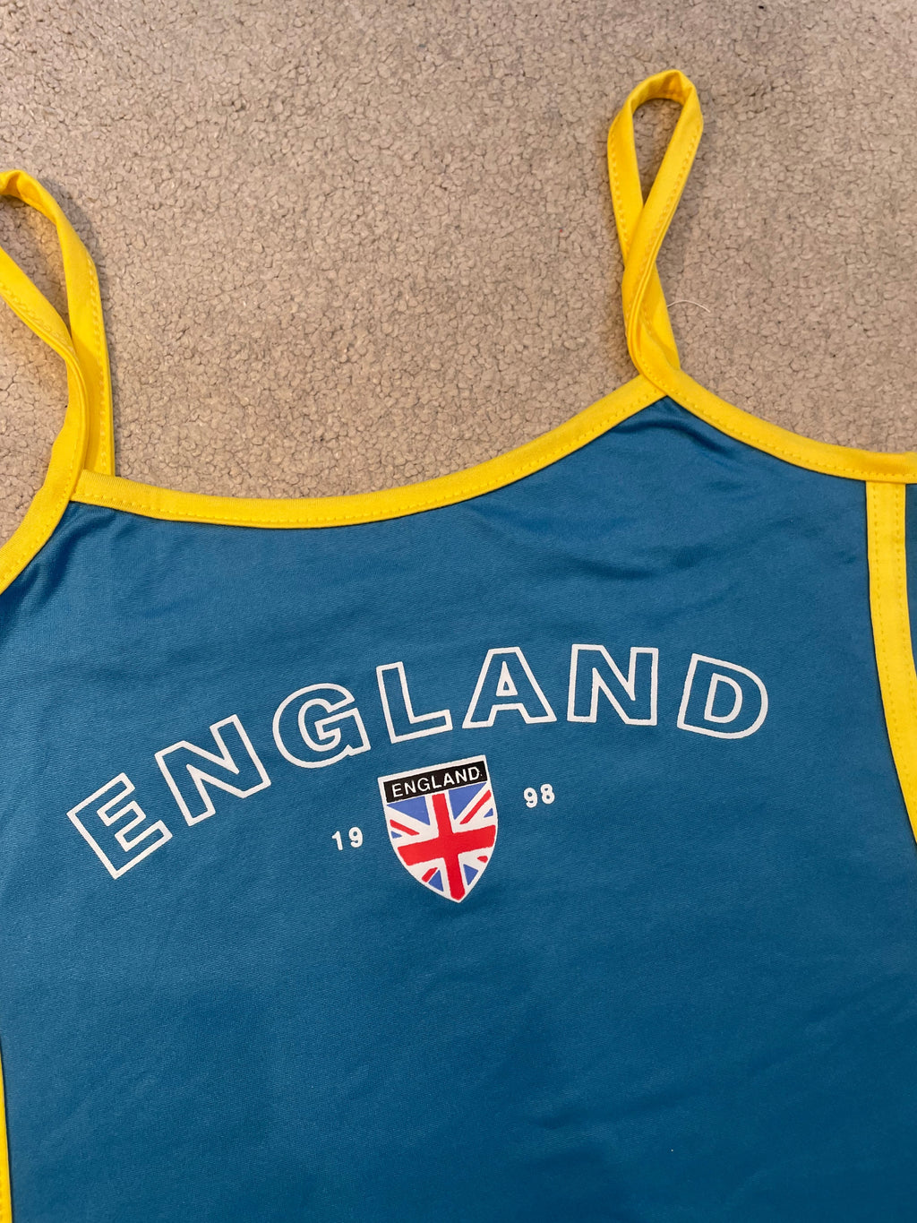 England Tank Top Blue