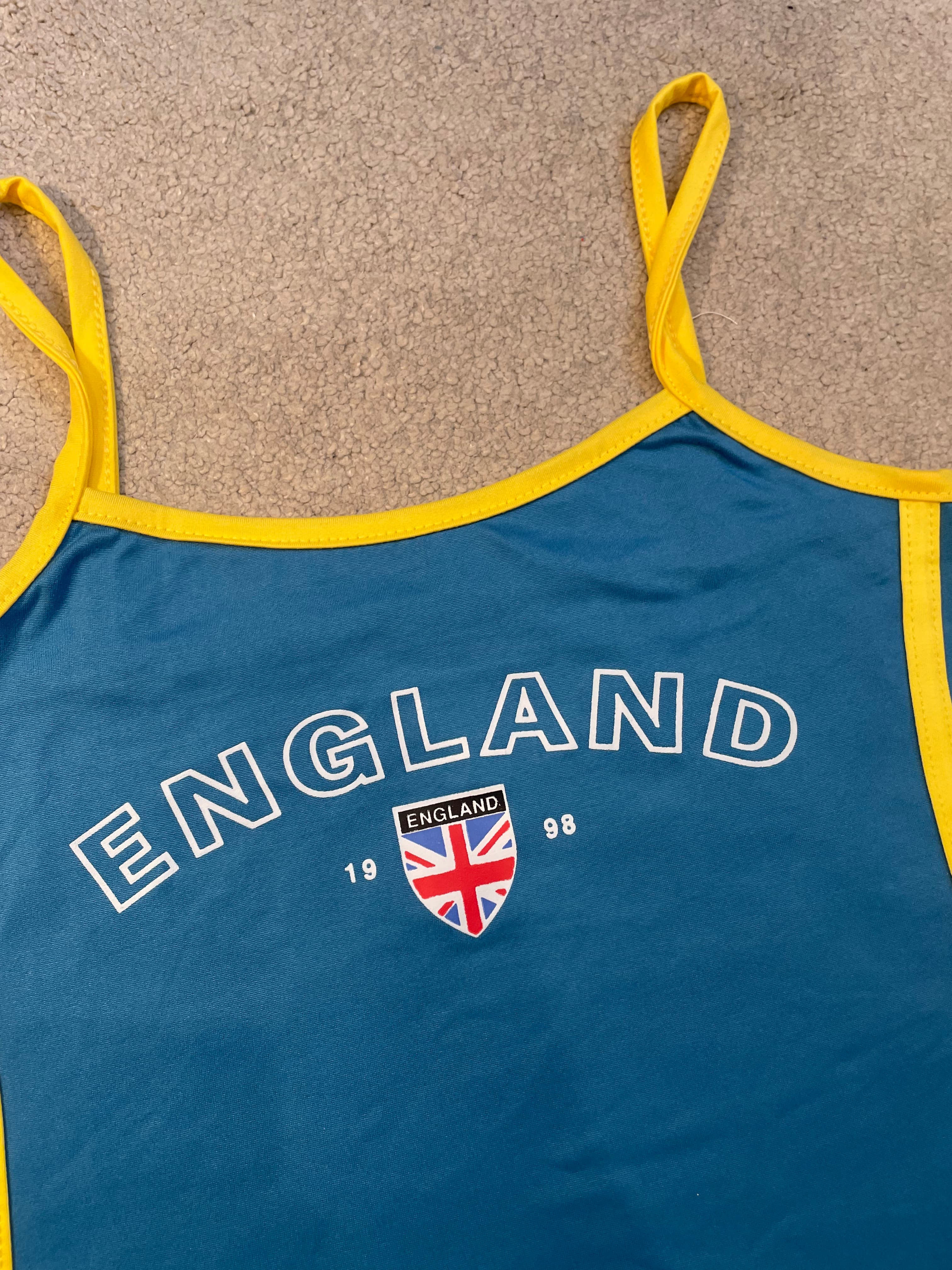 England Tank Top Blue
